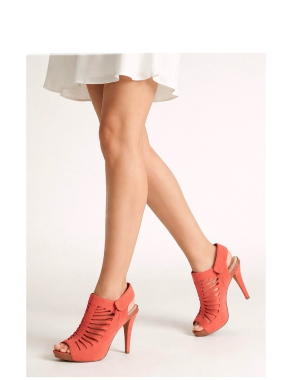 New Vince Camuto Poseidon Platform Sandal Coral Size 7.5